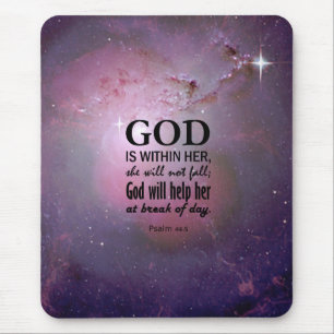 Mousepad 46:5 do salmo