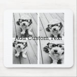 Mousepad 4 Colagem de fotos - você pode mudar a cor de fund<br><div class="desc">Use suas fotos do Instagram quadradas para obter os melhores resultados! PARA ALTERAR O PLANO DE FUNDO - clique na área de personalização ou design avançada e escolha uma cor no selecionador de cores. Adicione suas fotos e instantâneos favoritos a esta fita de filme para obter um detentor de memória...</div>