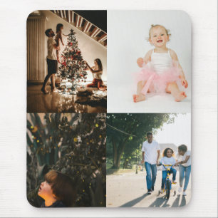 Mousepad 4 Colagem Personalizada de Fotografias