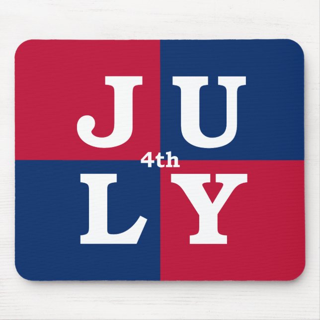 Mousepad 4 de julho (Frente)