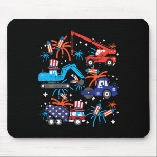 Mousepad 4 de julho de 2010 Veículo de Construção de Caminh