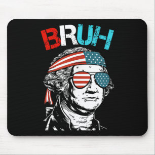 Mousepad 4 De Julho De 2024 George Washington Bruh.
