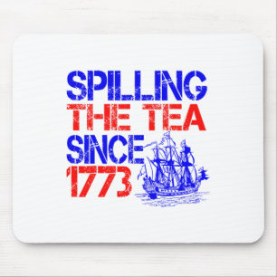 Mousepad 4 De Julho Derramando O Chá Desde 1773 Quarto De J