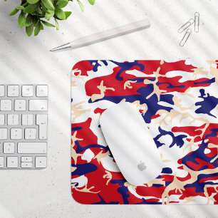 Mousepad 4 de Julho, Dia da Independência, Bege Camuflado