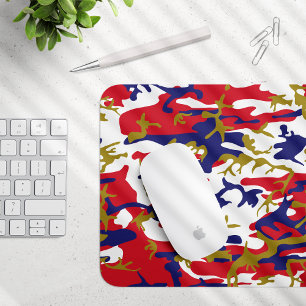 Mousepad 4 de Julho, Dia da Independência, Camuflagem Doura