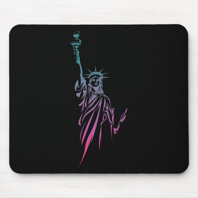 Mousepad 4 De Julho Estátua Da Liberdade (Frente)