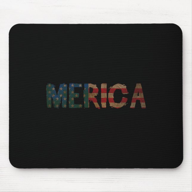 Mousepad 4 De Julho EUA Americano - Merica  (Frente)