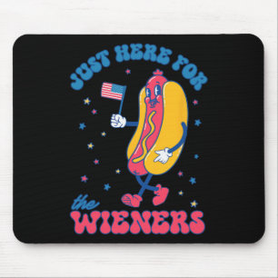 Mousepad 4 De Julho Para Homens Engraçados Aqui Para O Wein