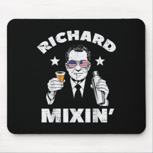 Mousepad 4 De Julho Richard Mixin Nixon Presidente Patriot
