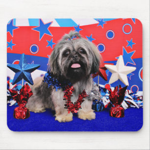 Mousepad 4 de julho - Shih Tzu - Stella