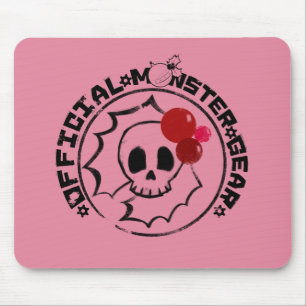 Mousepad 4 monstro pequenos - logotipo do feriado de Nessa