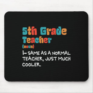 Mousepad 5º ano ensina de volta às aulas professor do 5º an