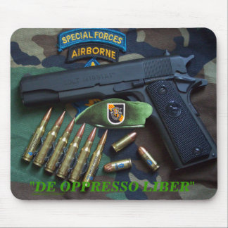 Mousepad 5º forças especiais fort campbell veterano Mousep