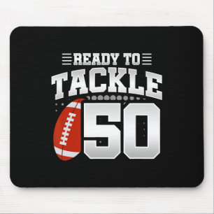 Mousepad 50º aniversário - Festa de aniversário de futebol 