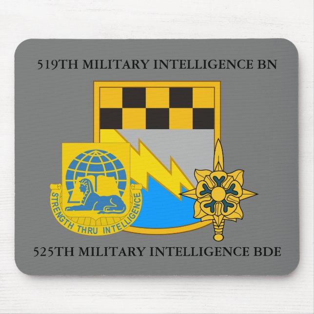 MOUSEPAD 519º BATALHÃO MILITAR DE INTELIGÊNCIA 525º BDE (Frente)