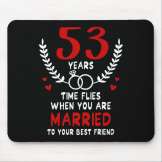 Mousepad 53 Anos De Voo Casado Com Os Melhores Casais Amigo