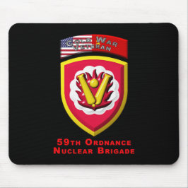 Mousepad 59ª Brigada de Material Bélico “Dissuasão Nuclear 