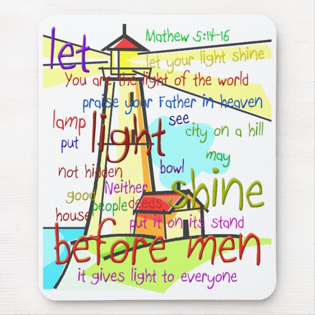 Mousepad 5:14 de Mathew - 16 farol 1 (Frente)