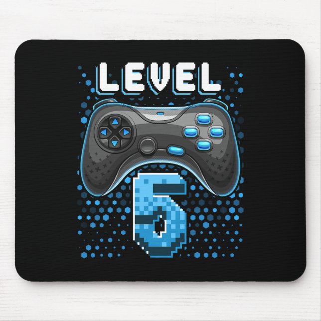 Mousepad 5 Controladora de videogame 5 Birthday Gamer Gift  (Frente)