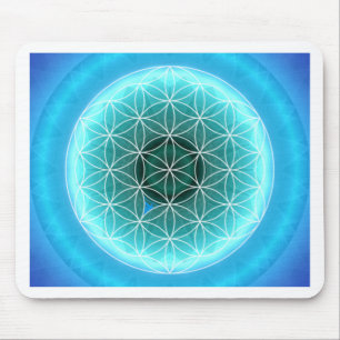 Mousepad 5 lightblue do chakra da garganta criados por