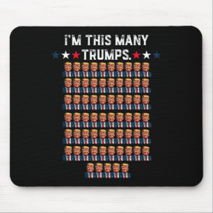 Mousepad 65.º Aniversário Eu sou tantas armadilhas para o l