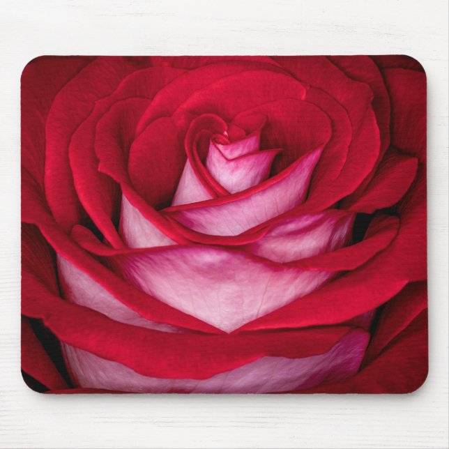 Mousepad 6621-Vermelho, Branco e Rosa Rosa Rosa (Frente)