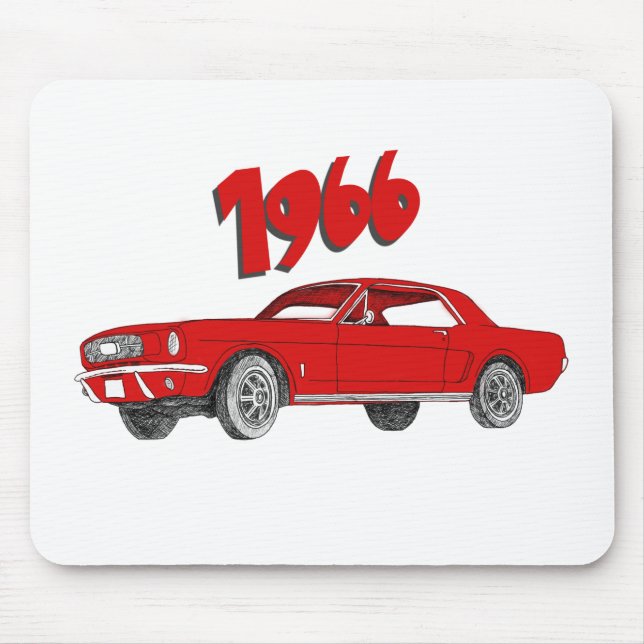 Mousepad 66 mustang (Frente)