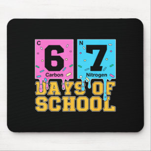 Mousepad 67º Dia De Escola Crianças Piada Meme Seis Sete Pe