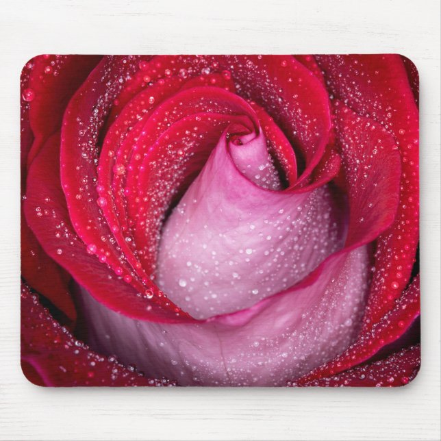 Mousepad 6727-Vermelho, Branco e Rosa Rosa Rosa (Frente)