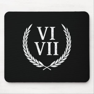 Mousepad 67 Algarismos Romanos Meme História Professor Vint