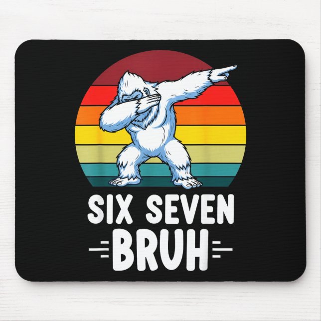 Mousepad 67 Animais Engraçado 67 Brainrot Jovens Crianças Y (Frente)