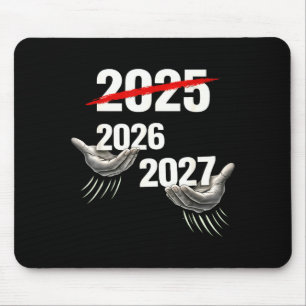 Mousepad 67 Ano Novo 2026 Festa Engraçada de Ano Novo Seis