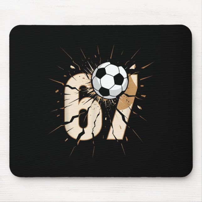 Mousepad 67 Brainrot Futebol Juvenil Drip - Crianças Engraç (Frente)
