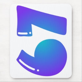 Mousepad 67 Bubble Numbers