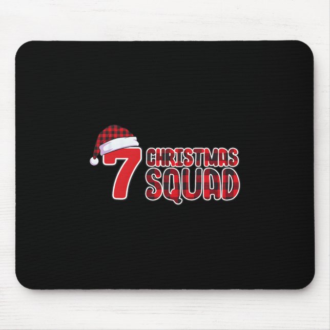 Mousepad 67 Camisa de Natal Six Seven Meme Esquadrão 67 Pla (Frente)