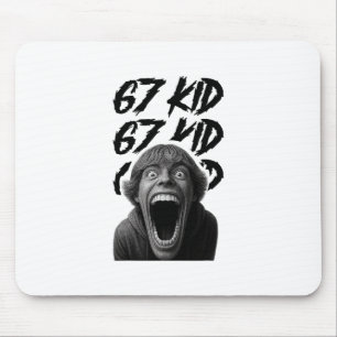 Mousepad 67 Criança 67 Meme Seis Sete 6-7 Piada Divertida d