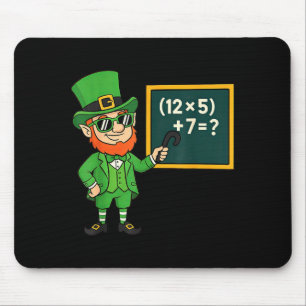 Mousepad 67 Dia de São Patrício Engraçado Professor de Mate