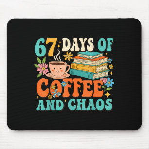 Mousepad 67 Dias De Café E Amante Do Caos Divertido 67 Meme
