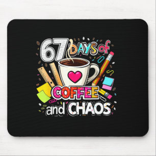 Mousepad 67 Dias De Café E Caos Design Colorido