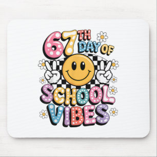 Mousepad 67 Dias De Escola Meme 100º Dia De Escola Vibraçõe