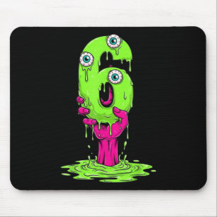 Mousepad 67 Fantasia de Halloween Número 6 Seis Meme Engraç