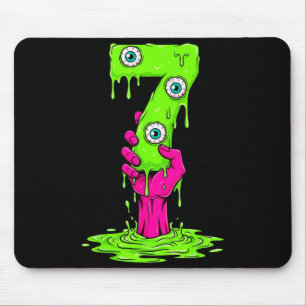 Mousepad 67 Fantasia de Halloween Piada Número 7 Sete Meme