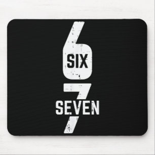 Mousepad 67 Fantasia Seis Sete Meme Número 6 7 Nele Homens
