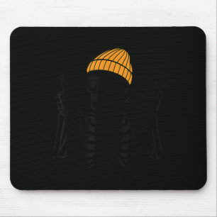 Mousepad 67 Halloween Esqueleto Sinal de Paz Funny Meme Six