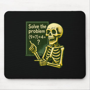 Mousepad 67 Halloween Matemática Divertida Seis Sete Meme B