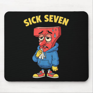 Mousepad 67 Homens Mulheres Engraçados Seis Sete Humor Meme