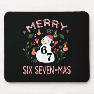 Mousepad 67 Mais Meme Candy Cane Seis Sete Crianças Homens 