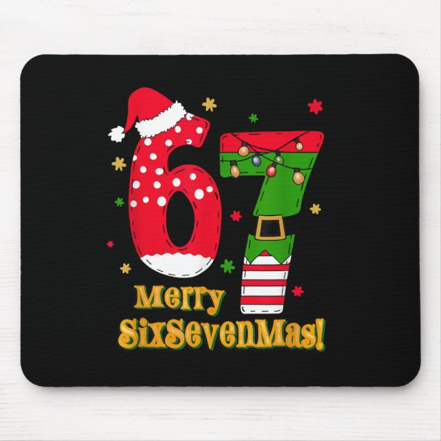 Mousepad 67 Mais Meme Cane Doce Seis Sete Crianças Homens M (Frente)