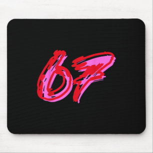 Mousepad 67 Meme