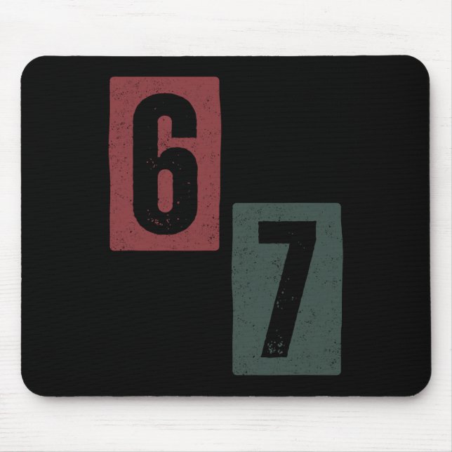 Mousepad 67 Meme 1  (Frente)